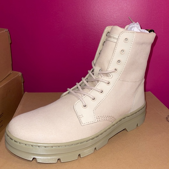 DR. MARTENS COMBS CANVAS CASUAL BOOTS - Picture 3 of 10